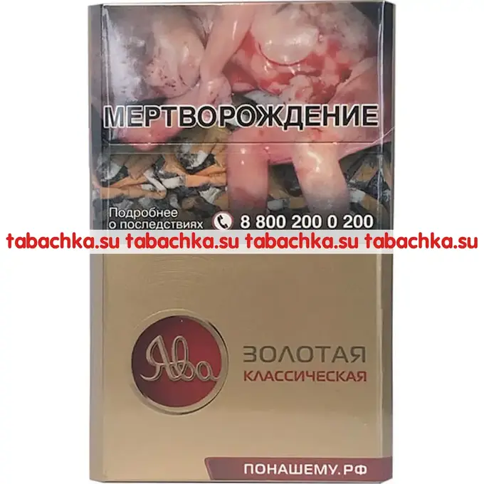 Сигареты Ява Золотая Классическая